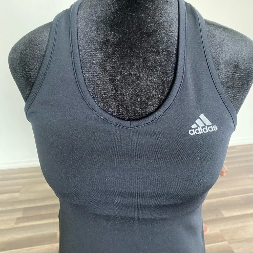 Adidas black Fitted Tank Top - Picture 11 of 11